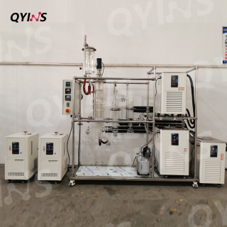 玻璃分子蒸馏 0.06、0.25、0.5、1平方 管道保温款 