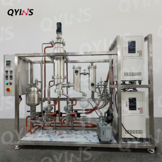 0.06 0.25平方不锈钢分子蒸馏 内置蛇形玻璃盘管