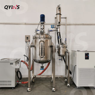 带视镜双层不锈钢釜200L、300L、500L