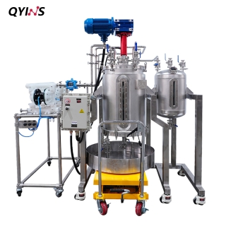 固液分离 防爆100L不锈钢固相合成过滤釜