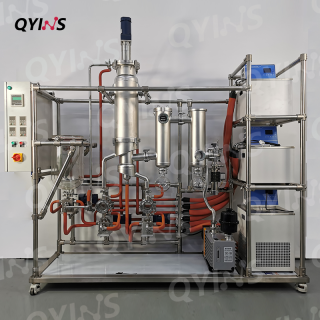 0.25平方不锈钢分子蒸馏 冷凝冷阱高真空度 