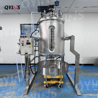 不锈钢固相合成釜 可视窗大口径300L