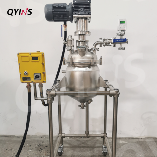 磁力密封高减速比不锈钢反应釜10L、20L、50L