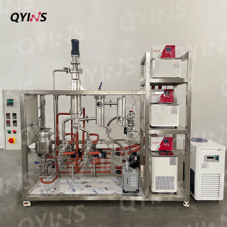 0.1平方不锈钢分子蒸馏 热敏性强易氧化产品提纯