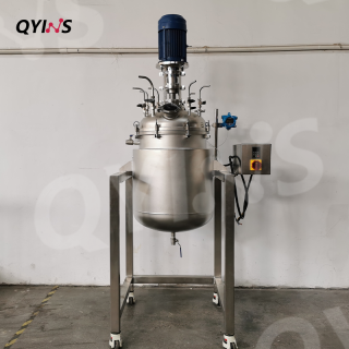 双层不锈钢夹套反应釜1000L、2000L、5000L