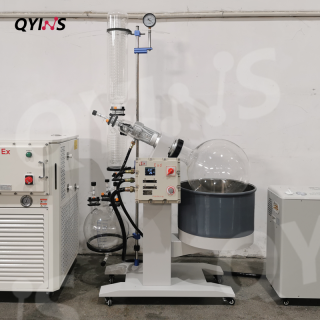 无油真空阀数显温度及转速防爆电动旋转蒸发仪20L、50L、100L