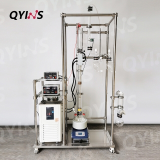 精馏柱磁力搅拌器玻璃精馏塔2L