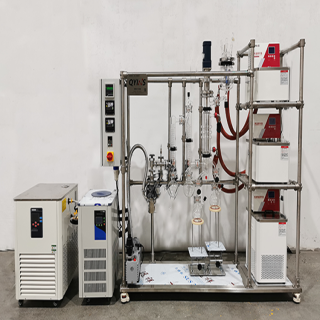 玻璃分子蒸馏  0.06~10.5m2 高真空度CBD提取
