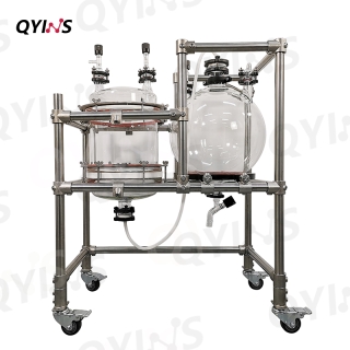 左右款玻璃真空抽滤器30L