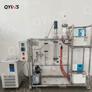 80B维生素ABE香料浓缩提取脂肪酸酰胺精细化工多级提纯玻璃薄膜蒸发器