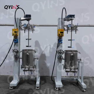 高效过滤 升降一体化 50L不锈钢固相釜