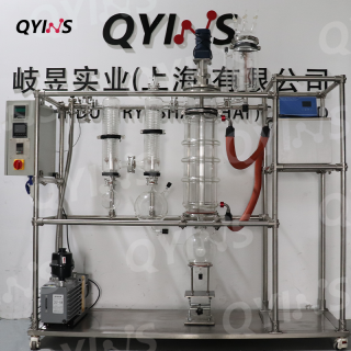 用于精馏冷凝浓缩和分离200D玻璃薄膜蒸发器
