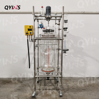 冷凝回流双层玻璃反应釜100L、150L、200L