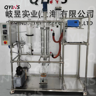 去除反应溶剂提高抗生素中间体纯度200B玻璃薄膜蒸发器