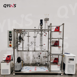 短程0.1~1平方玻璃分子蒸馏 夹套全包