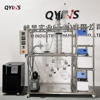 玻璃分子蒸馏 0.25平方 鱼油提纯设备