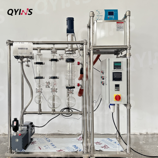 可用于脱除鱼油内低分子化合物/高分子聚合物60C玻璃薄膜蒸发器