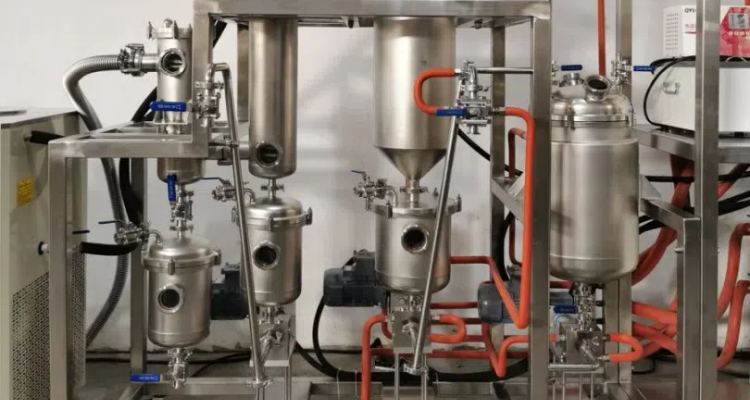 薄膜蒸发器双冷凝系统 薄膜蒸发器双冷凝系统